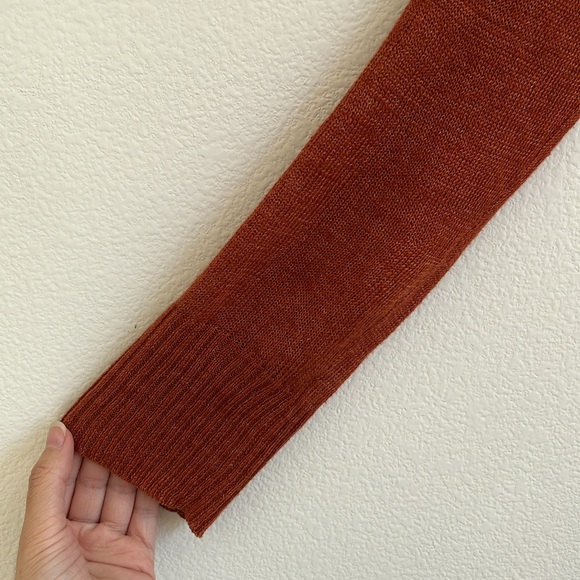 Eileen Fisher 💯 Linen Open Front Cardigan - Picture 5 of 11